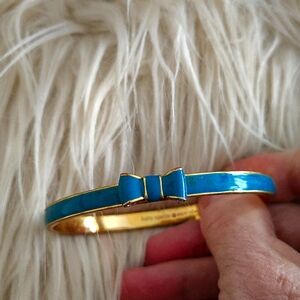 Kate Spade teal bangle